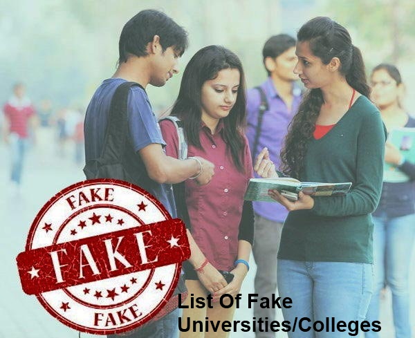 fake university list